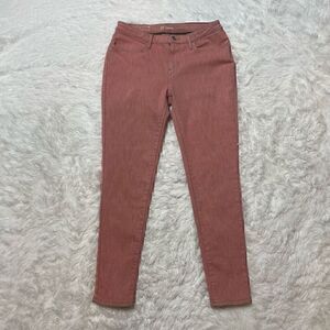 Levis Pink Jeans Crop Legging Womens Size 27 Stretch Denim 29" Inseam